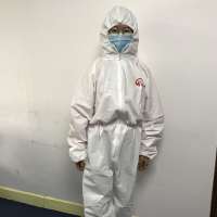 Wholesale cprotective safety clothing suit Disposable Hospital Coverall Safety Protective Clothing